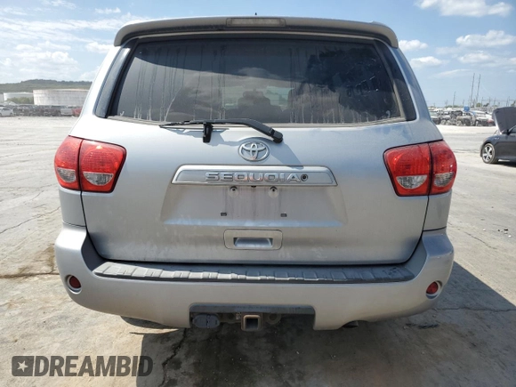 2011 Toyota Sequoia SR5 with VIN 5TDZM5G15BS002852, listed as a Copart auction lot 72257544 with 198,584 mi miles and Salvage Title. Bid and sale history available at carsss.com. Image 6.
