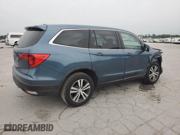 2016 Honda Pilot EX-L z VIN 5FNYF5H57GB039453, wystawiony jako Copart lot #57473405 z przebiegiem 54 551 mil mil oraz Szkoda całkowita • Salvage title. Historia ofert i sprzedaży dostępna na DreamBid. Obrazek 3.