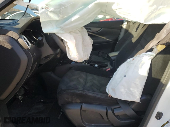 2016 Nissan Rogue S with VIN 5N1AT2MV8GC831442, listed as a Copart auction lot 50758085 with 75,336 mi miles and Salvage Title. Bid and sale history available at DreamBid. Image 7.