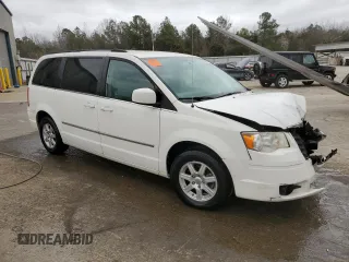 2010 Chrysler Town & Country Touring with VIN 2A4RR5DXXAR329758, listed as a Copart auction lot 48038975 with 86,975 mi miles and Salvage Title. Bid and sale history available at carsss.com. Image 4.