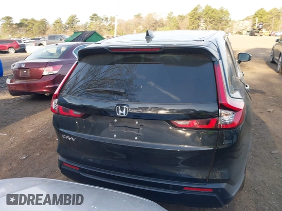 2024 Honda CR-V EX-L with VIN 5J6RS4H74RL015536, listed as a IAAI auction lot 42103325 with 8,663 mi miles. Bid and sale history available at carsss.com. Image 16.