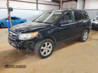 2007 Hyundai Santa Fe SE with VIN 5NMSH73E77H072938, listed as a Copart auction lot 59498355 with 150,779 mi miles and Salvage title. Bid and sale history available at DreamBid. Image 1.