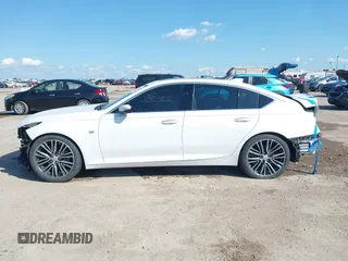 2023 Cadillac CT5 Premium Luxury with VIN 1G6DN5RK5P0138098, listed as a IAAI auction lot 42444522 with 57,538 mi miles and . Bid and sale history available at DreamBid. Image 15.
