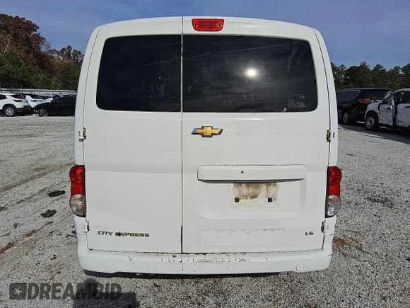 2017 Chevrolet City Express Cargo Van LS with VIN 3N63M0YN0HK699469, listed as a Copart auction lot 82158814 with 209,724 mi miles and Clean Title. Bid and sale history available at carsss.com. Image 6.