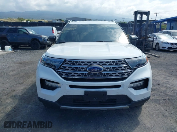 2021 Ford Explorer Limited with VIN 1FMSK8FH9MGC09079, listed as a IAAI auction lot 41645968 with 38,363 mi miles. Bid and sale history available at carsss.com. Image 12.