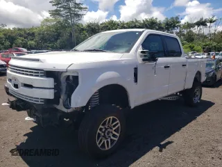 2019 Ford Super Duty F-250 SRW XL with VIN 1FT7W2B60KEE55902, listed as a Copart auction lot 54095634 with 55,404 mi miles and Clean Title. Bid and sale history available at carsss.com. Image 1.