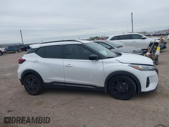 2023 Nissan Kicks SR with VIN 3N1CP5DV5PL477504, listed as a IAAI auction lot 41264248 with 35,522 mi miles and . Bid and sale history available at carsss.com. Image 13.