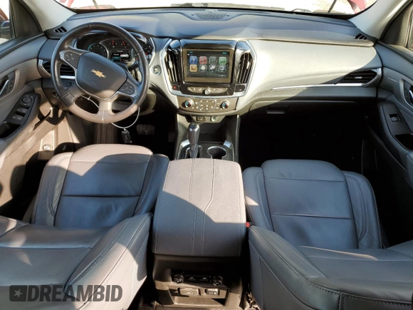 2018 Chevrolet Traverse LT z VIN 1GNEVHKW2JJ167728, wystawiony jako Copart lot #54617705 z przebiegiem 87 774 mil mil oraz Szkoda całkowita • Salvage title. Historia ofert i sprzedaży dostępna na DreamBid. Obrazek 8.