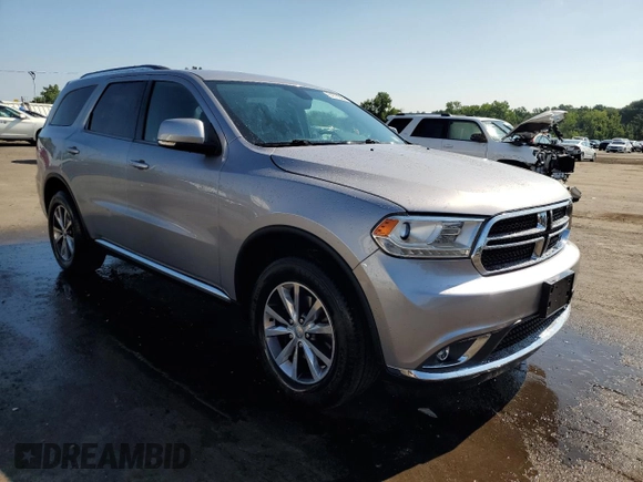 2016 Dodge Durango Limited with VIN 1C4RDJDG2GC467518, listed as a Copart auction lot 64570305 with 117,593 mi miles and Salvage title. Bid and sale history available at DreamBid. Image 4.
