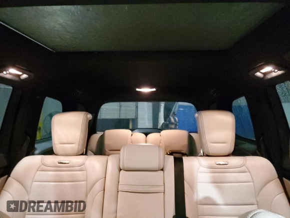2017 Mercedes-Benz GLS with VIN 4JGDF7FE8HA684938, listed as a Copart auction lot 83664534 with 88,113 mi miles and Salvage Title. Bid and sale history available at carsss.com. Image 10.