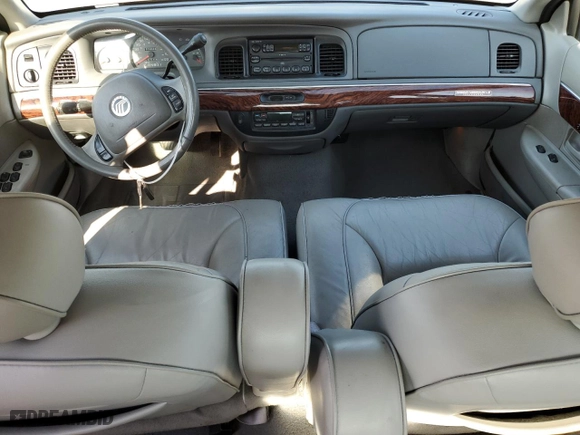 2002 Mercury Grand Marquis LS Premium with VIN 2MEFM75W02X649465, listed as a Copart auction lot 43841335 with 78,865 mi miles and Salvage Title. Bid and sale history available at carsss.com. Image 8.