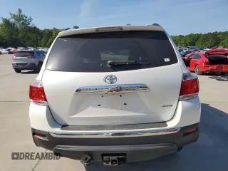 2012 Toyota Highlander Limited with VIN 5TDDK3EH4CS157298, listed as a Copart auction lot 55071475 with 169,477 mi miles and Salvage title. Bid and sale history available at DreamBid. Image 6.