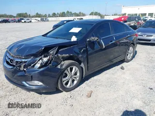 2013 Hyundai Sonata Limited with VIN 5NPEC4AC0DH665678, listed as a IAAI auction lot 40858009 with 108,303 mi miles and . Bid and sale history available at carsss.com. Image 2.
