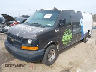 2016 Chevrolet Express Cargo Van with VIN 1GCZGHFF1G1247447, listed as a IAAI auction lot 41432611 with 111,432 mi miles. Bid and sale history available at carsss.com. Image 17.