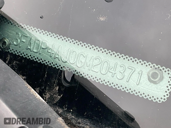 2016 Ford Fiesta S with VIN 3FADP4AJ0GM204371, listed as a IAAI auction lot 42726895 with 84,468 mi miles and . Bid and sale history available at DreamBid. Image 44.