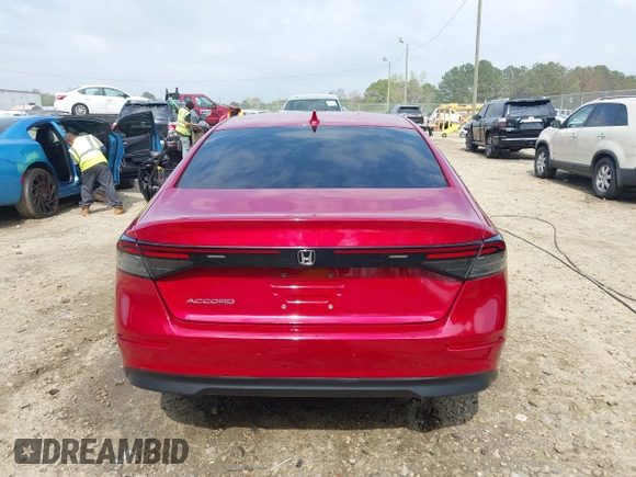 2023 Honda Accord LX with VIN 1HGCY1F20PA042694, listed as a IAAI auction lot 41955300 with 31,196 mi miles and . Bid and sale history available at DreamBid. Image 16.