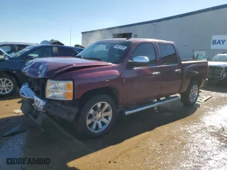 2010 Chevrolet Silverado 1500 LT with VIN 3GCRKSE32AG167103, listed as a Copart auction lot 46627245 with 194,110 mi miles and Salvage Title. Bid and sale history available at carsss.com. Image 1.