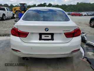 2018 BMW 4 Series 430i with VIN WBA4J1C54JBG79837, listed as a Copart auction lot 61041275 with 106,541 mi miles and Salvage title. Bid and sale history available at DreamBid. Image 6.