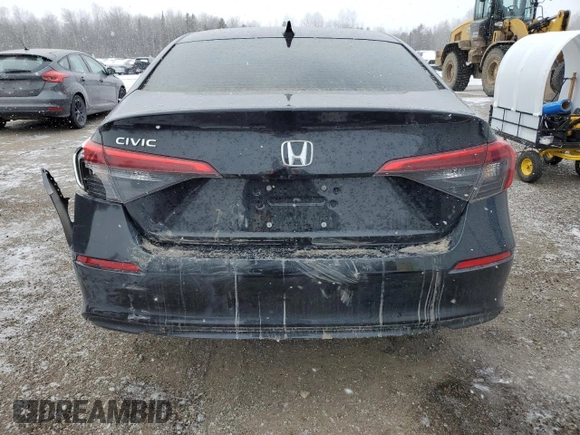 2024 Honda Civic Sedan EX with VIN 2HGFE2F36RH108514, listed as a Copart auction lot 41479905 with 12,278 mi miles and Salvage Title. Bid and sale history available at carsss.com. Image 6.