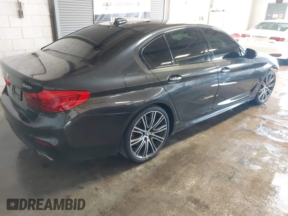 2017 BMW 5 Series 540i with VIN WBAJE5C30HWA92440, listed as a IAAI auction lot 41419183 with 82,139 mi miles and . Bid and sale history available at carsss.com. Image 4.