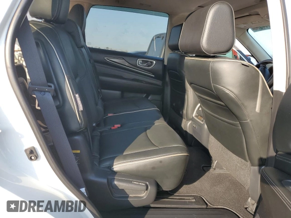 2019 Infiniti QX60 Luxe with VIN 5N1DL0MN9KC521956, listed as a Copart auction lot 47044395 with 63,093 mi miles and Salvage Title. Bid and sale history available at DreamBid. Image 10.