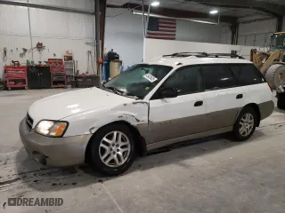 2000 Subaru Legacy Wagon Outback w/RB Equip with VIN 4S3BH6658Y7655596, listed as a Copart auction lot 43420625 with 292,367 mi miles and Salvage Title. Bid and sale history available at carsss.com. Image 1.