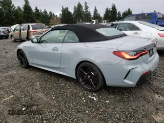 2023 BMW 4 Series 430i xDrive with VIN WBA43AT04PCM26175, listed as a Copart auction lot 42683904 with 5,616 mi miles and . Bid and sale history available at DreamBid. Image 2.