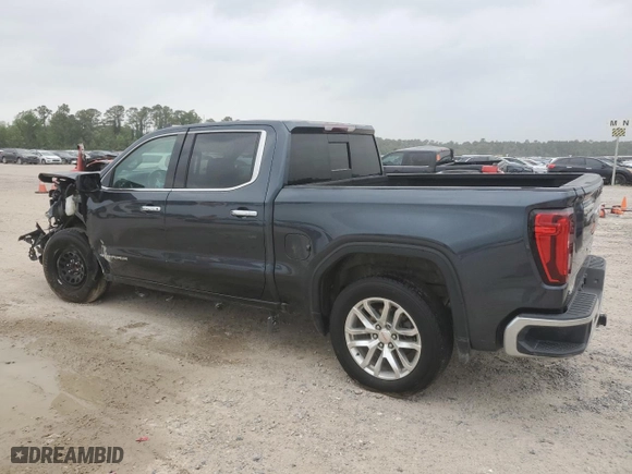 2022 GMC Sierra 1500 Limited SLT with VIN 1GTP8DED6NZ219476, listed as a Copart auction lot 48583815 with NaN miles and Salvage Title. Bid and sale history available at carsss.com. Image 2.