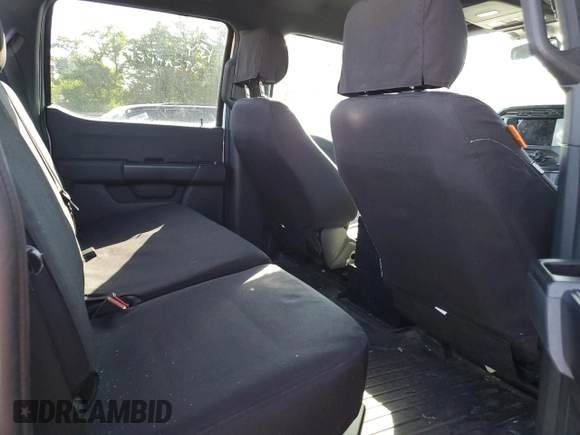 2021 Ford F-150 with VIN 1FTFW1P80MKE71179, listed as a Copart auction lot 64691115 with 57,413 mi miles and Salvage title. Bid and sale history available at DreamBid. Image 10.