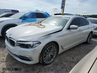 2018 BMW 5 Series 530i with VIN WBAJA5C58JG899668, listed as a Copart auction lot 84029854 with 0 mi miles and Non Repairable. Bid and sale history available at carsss.com. Image 1.