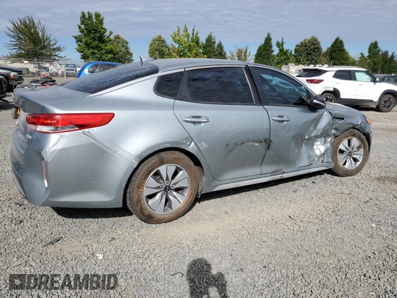 2017 Kia Optima Hybrid with VIN KNAGT4LE7H5011318, listed as a Copart auction lot 67912614 with 138,359 mi miles and Salvage Title. Bid and sale history available at carsss.com. Image 3.