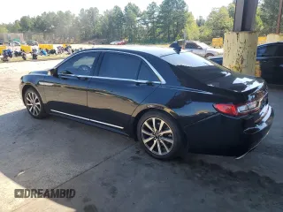 2019 Lincoln Continental Standard with VIN 1LN6L9PK4K5607095, listed as a Copart auction lot 59131744 with 112,496 mi miles and Salvage Title. Bid and sale history available at carsss.com. Image 2.