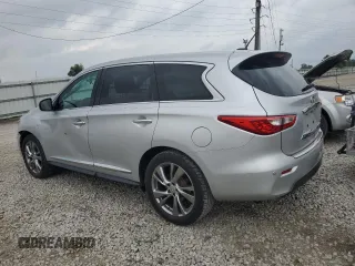 2014 Infiniti QX60 with VIN 5N1AL0MN5EC507852, listed as a Copart auction lot 59097645 with 204,851 mi miles and Salvage title. Bid and sale history available at DreamBid. Image 2.