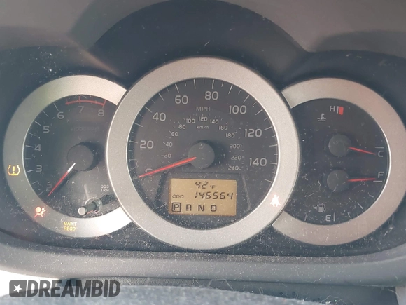 2010 Toyota RAV4 Ltd with VIN 2T3DK4DV6AW016208, listed as a IAAI auction lot 41344146 with 146,564 mi miles. Bid and sale history available at carsss.com. Image 7.