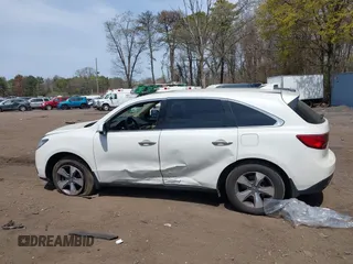 2016 Acura MDX with VIN 5FRYD4H22GB017638, listed as a IAAI auction lot 42085218 with 72,987 mi miles. Bid and sale history available at carsss.com. Image 14.