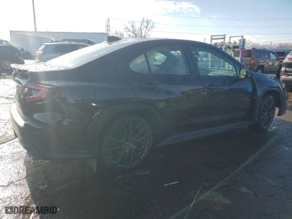 2022 Subaru WRX Premium with VIN JF1VBAF65N9032551, listed as a Copart auction lot 46346115 with 16,153 mi miles and Salvage Title. Bid and sale history available at carsss.com. Image 3.