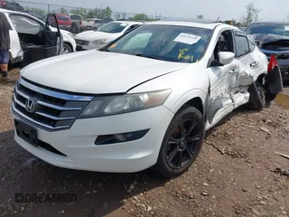 2012 Honda Crosstour EX-L z VIN 5J6TF2H51CL006197, wystawiony jako IAAI lot #42170218 z przebiegiem 148 649 mil mil oraz . Historia ofert i sprzedaży dostępna na DreamBid. Obrazek 2.