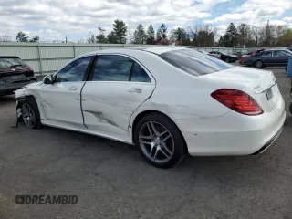 2014 Mercedes-Benz S 550 with VIN WDDUG8FB4EA025818, listed as a Copart auction lot 54918825 with 80,706 mi miles and Salvage Title. Bid and sale history available at carsss.com. Image 2.