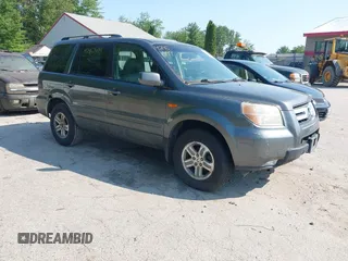 2007 Honda Pilot EX-L z VIN 2HKYF18677H504266, wystawiony jako IAAI lot #42467499 z przebiegiem 214 717 mil mil oraz . Historia ofert i sprzedaży dostępna na DreamBid. Obrazek 1.