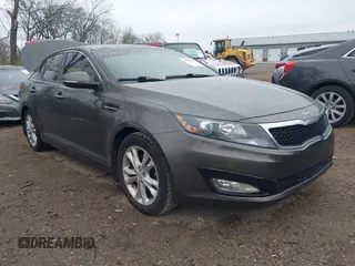 2012 Kia Optima EX with VIN 5XXGN4A74CG062667, listed as a IAAI auction lot 41998822 with 208,567 mi miles and . Bid and sale history available at carsss.com. Image 1.