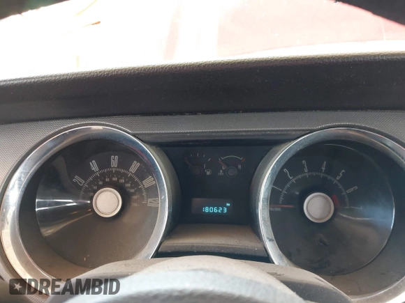 2010 Ford Mustang V6 with VIN 1ZVBP8EN7A5164838, listed as a IAAI auction lot 41929352 with 180,623 mi miles and . Bid and sale history available at carsss.com. Image 7.