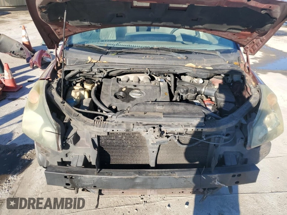 2005 Nissan Quest SE with VIN 5N1BV28U65N115284, listed as a Copart auction lot 46605885 with 204,443 mi miles and Salvage Title. Bid and sale history available at carsss.com. Image 12.