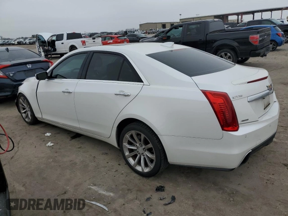2018 Cadillac CTS Sedan Luxury AWD with VIN 1G6AX5SX7J0174126, listed as a Copart auction lot 44260525 with 85,373 mi miles and Salvage Title. Bid and sale history available at carsss.com. Image 2.