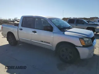 2007 Nissan Titan XE with VIN 1N6BA07A17N218723, listed as a Copart auction lot 43451135 with 202,747 mi miles and Salvage Title. Bid and sale history available at carsss.com. Image 4.