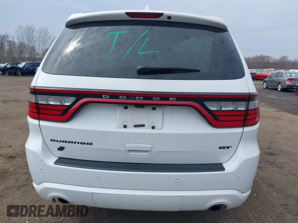 2018 Dodge Durango GT with VIN 1C4RDJDG4JC409238, listed as a IAAI auction lot 41876715 with 111,579 mi miles and . Bid and sale history available at DreamBid. Image 16.