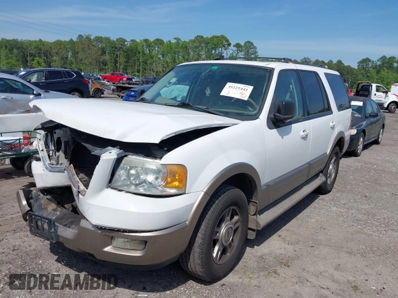 2003 Ford Expedition Eddie Bauer с VIN 1FMFU17L43LC54037, выставлен на аукционе IAAI как лот 39225441 с пробегом 158 745 миль миль и . История ставок и продаж доступна на DreamBid. Изображение 2.