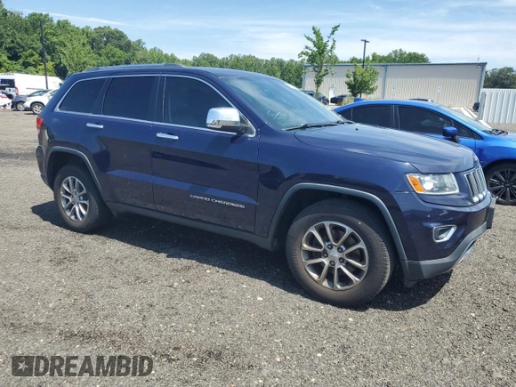 2014 Jeep Grand Cherokee Limited z VIN 1C4RJFBG1EC274895, wystawiony jako Copart lot #65407495 z przebiegiem 219 839 mil mil oraz Czysty tytuł • Clean title. Historia ofert i sprzedaży dostępna na DreamBid. Obrazek 4.