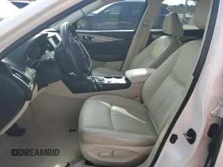 2015 Infiniti Q50 Premium with VIN JN1BV7AP5FM338254, listed as a Copart auction lot 43929335 with 119,056 mi miles and Salvage title. Bid and sale history available at DreamBid. Image 7.