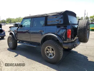 2021 Ford Bronco with VIN 1FMDE5BH7MLA83056, listed as a Copart auction lot 60513675 with 36,191 mi miles and Salvage title. Bid and sale history available at DreamBid. Image 2.