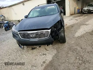 2020 Kia Sorento LX with VIN 5XYPGDA3XLG640161, listed as a Copart auction lot 48752375 with 86,473 mi miles and Salvage Title. Bid and sale history available at DreamBid. Image 14.